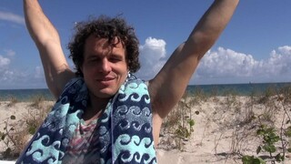 Tattooed Brunette Gets Facial on Beach - лучшее порно без регистрации 1PORNO.NET
