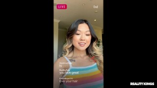 Deepthroat Cumshot with Petite Asian Lulu - бесплатное порно на 1PORNO.NET