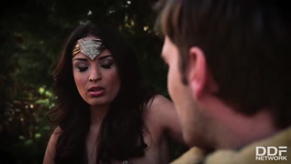 French Brunette Anissa Kate in Wonder Woman Anal Scene - лучшее порно без регистрации 1PORNO.NET