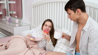 Teen Ilyas and Bambi Get Naughty - бесплатное порно на 1PORNO.NET
