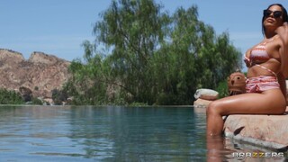Luna Star Gets Oiled Up & Fucked Hard - Pool Sex & Facial Finish - бесплатное порно на 1PORNO.NET