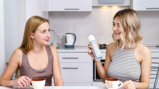 Lesbian Teens Eva Elfie and Elizabeth Evans Lick Shaved Pussies - лучшее порно без регистрации 1PORNO.NET