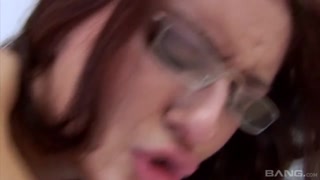 Teen Candy Catt in Glasses Gives a Strong Handjob and Blowjob - лучшее порно без регистрации 1PORNO.NET