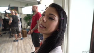 Codey Steele & Gina Valentina Behind the Scenes BJ - лучшее порно без регистрации 1PORNO.NET