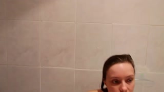 Watch Sabrina soap her hairy pussy in the bath - лучшее порно без регистрации 1PORNO.NET