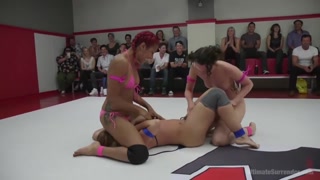Intense Wrestling Fuck with Squirting Babes Annie Cruz & Daisy Ducati - лучшее порно без регистрации 1PORNO.NET
