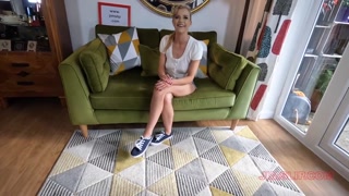 Amelia Grace - Tattooed Blonde Sucks & Fucks in POV - лучшее порно без регистрации 1PORNO.NET