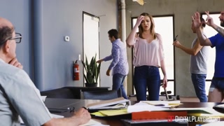 Brunette Eliza Ibarra Gets DP’d in XXX Parody Scene - лучшее порно без регистрации 1PORNO.NET