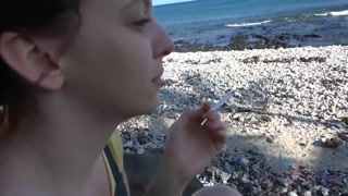 Small Tits Emma Evins Takes a Creampie in Hawaii - лучшее порно без регистрации 1PORNO.NET
