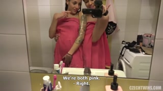 Naughty Czech Twins Orgy - лучшее порно без регистрации 1PORNO.NET