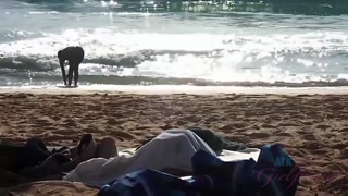 Lucky Guy POV - Yara Skye Riding Hard on Nude Beach - лучшее порно без регистрации 1PORNO.NET