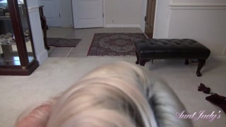 POV Seduction by Auntie Liz - Small Tits Blonde MILF - лучшее порно без регистрации 1PORNO.NET