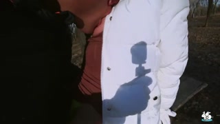 Young Brunette Exposes Butt Plug Then Gets Fucked in Park - лучшее порно без регистрации 1PORNO.NET