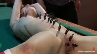 Small cutie destroyed by big dick in public BDSM scene - лучшее порно без регистрации 1PORNO.NET