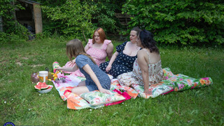 Mature BBW Gertruda and XXL Lady Teach Young Maya Sinn a Lesbian Lesson - лучшее порно без регистрации 1PORNO.NET