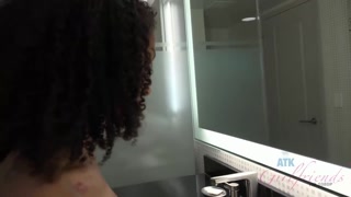 Brunette Ariana Aimes Lactating in Steamy Vegas Shower - лучшее порно без регистрации 1PORNO.NET