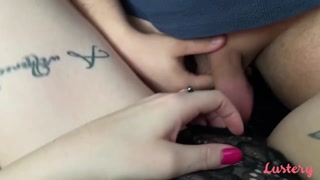 Camille's Long Brown Hair, Ink, and Sebastien's Mustache in Close POV - бесплатное порно на 1PORNO.NET