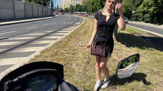 French Babe Jade Jadore Flashes Tits Outdoors and Rides Moped to Hidden Spot - лучшее порно без регистрации 1PORNO.NET