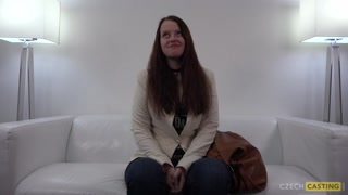 Brunette Katka from Europe Fucks for Audition - лучшее порно без регистрации 1PORNO.NET