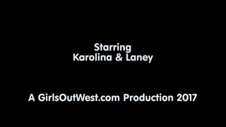 Blonde Babes Karolina & Laney in Big Tits Casting Session - бесплатное порно на 1PORNO.NET