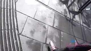 Amateur GF Paris White Fingers Herself in Public Shower - Exhibitionist Vibes - лучшее порно без регистрации 1PORNO.NET