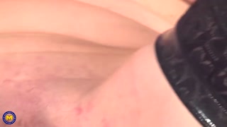 Solo Masturbation – Mature Blonde Belle in Stockings - лучшее порно без регистрации 1PORNO.NET
