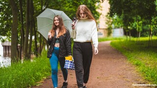 Outdoor Lesbian Action with Curvy Teens - лучшее порно без регистрации 1PORNO.NET