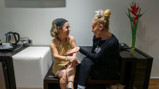 Toyboy Gets Fucked by Mature Sara One and Friend Yelena - лучшее порно без регистрации 1PORNO.NET