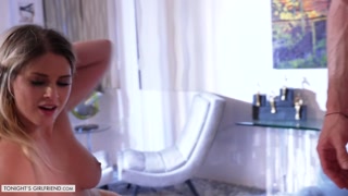Blue-eyed blonde in lingerie gets cum in mouth from Danny - лучшее порно без регистрации 1PORNO.NET