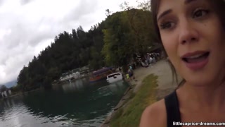 Natural Tits Teen Masturbates in Public - POV - лучшее порно без регистрации 1PORNO.NET