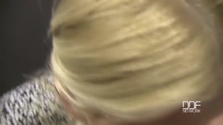 Cute Czech Blonde Sweet Cat Deep Throats in POV - лучшее порно без регистрации 1PORNO.NET
