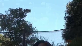 Ebony Brunette Ivy Sherwood Takes It Outside - лучшее порно без регистрации 1PORNO.NET