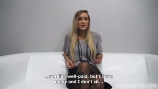 Marketa the Blonde European Babe in Casting - лучшее порно без регистрации 1PORNO.NET