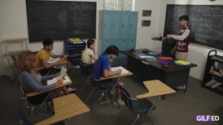 Big Titted Teacher Andi James Back in Class - лучшее порно без регистрации 1PORNO.NET