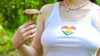 Janyk Brones Gets Her Big Tits Off Outside - бесплатное порно на 1PORNO.NET