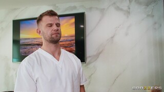  Big Titted Brunette Gets Oiled and Screwed  - бесплатное порно на 1PORNO.NET