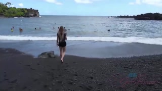 Niki Snow rides hard on Road to Hana - Fingering & POV action - лучшее порно без регистрации 1PORNO.NET