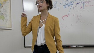 Brunette Teacher in Reverse Cowgirl - лучшее порно без регистрации 1PORNO.NET