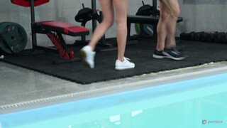  Venera Maxima Sucks & Gets Sucked in DP Gym Session  - бесплатное порно на 1PORNO.NET