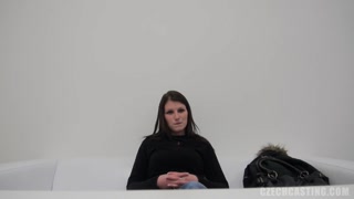 Anna's First Casting - European Brunette - лучшее порно без регистрации 1PORNO.NET