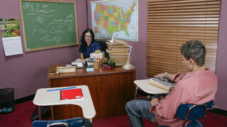 India Summer in stockings spanked and facialed in school scene - лучшее порно без регистрации 1PORNO.NET
